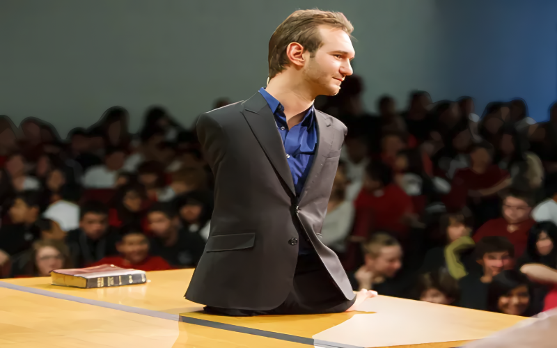 EL EVANGELISTA NICK VUJICIC HABLA EL DIEZMO Y LA AYUDA ESPIRITUAL