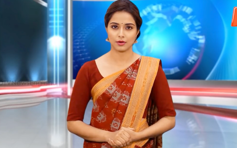 INDIA LISA LA NUEVA CONDUCTORA DE NOTICIAS CREADA POR IA