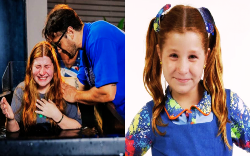 ACTRIZ QUE INTEGRÓ EL ELENCO INFANTIL DE CHIQUITITAS SE BAUTIZA