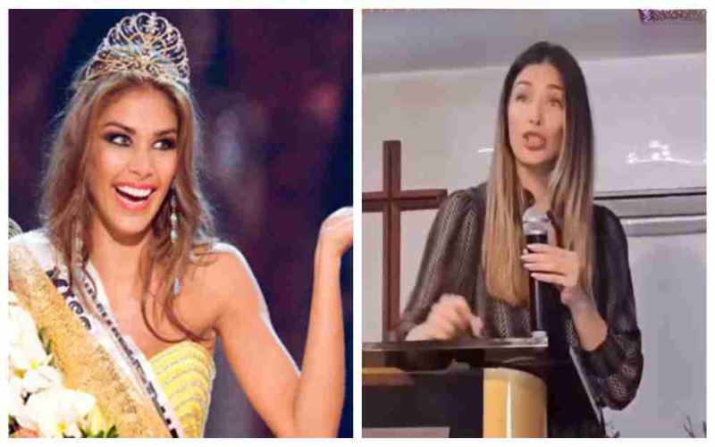 EX MISS UNIVERSO SE HIZO VIRAL POR PREDICAR LA PALABRA DE DIOS