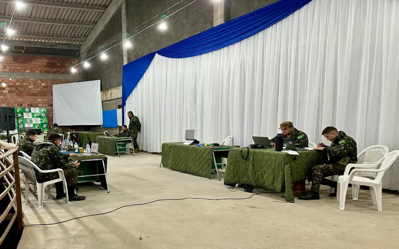IGLESIA DE LAS ASAMBLEA DIOS CEDE SU TEMPLO AL EJERCITO