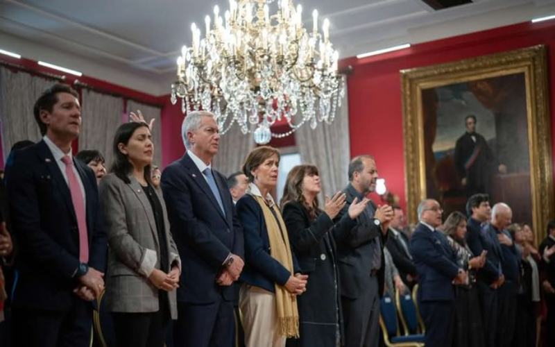 PALACIO DE LA MONEDA SE REALIZÓ CULTO EVANGÉLICO EN CHILE